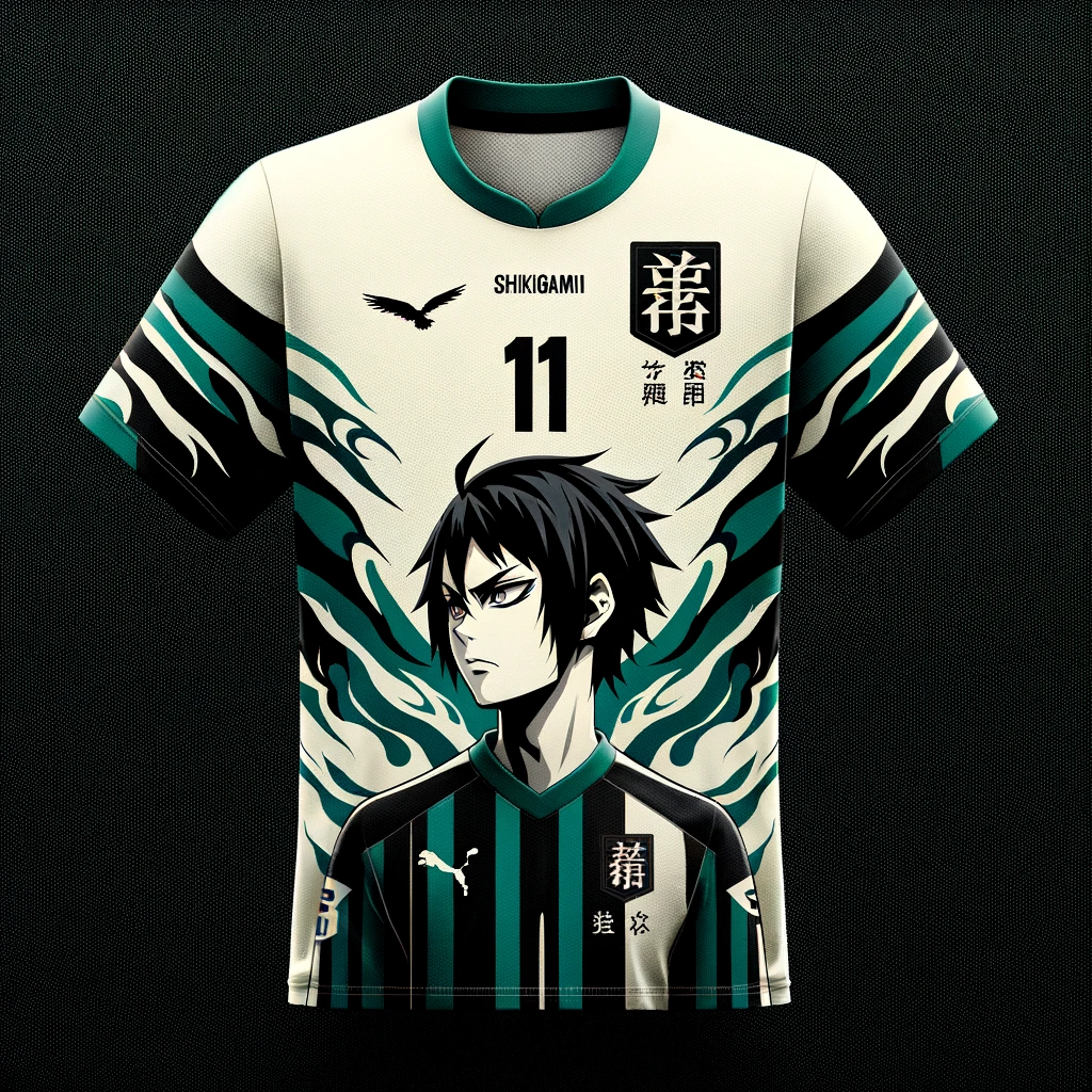 Maillot de Fushiguro de l'anime Jujutsu Kaizen